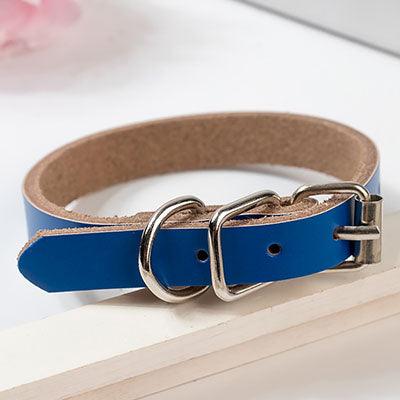 Luxury Leather Dog Collar - Stylish And Durable Pet Chain