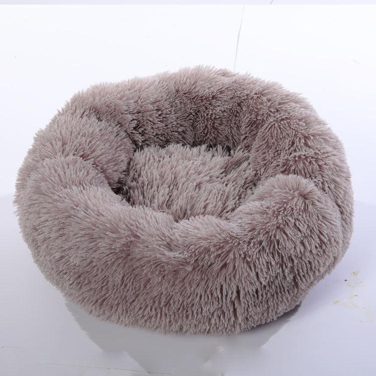 Luxury Round Pet Nest - Ultimate Comfort For Your Furry Friend