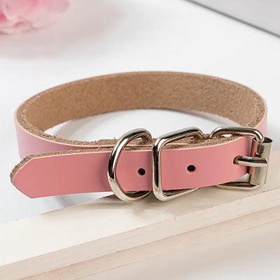 Luxury Leather Dog Collar - Stylish And Durable Pet Chain