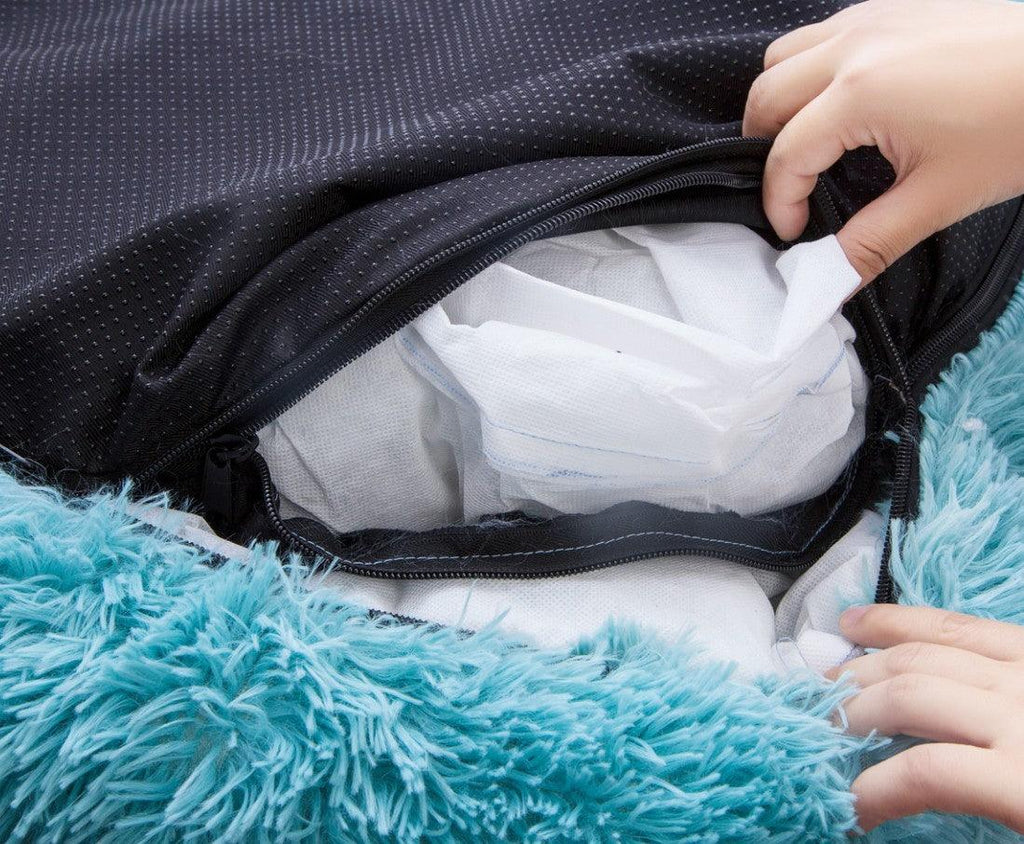 Luxury Round Pet Nest - Ultimate Comfort For Your Furry Friend