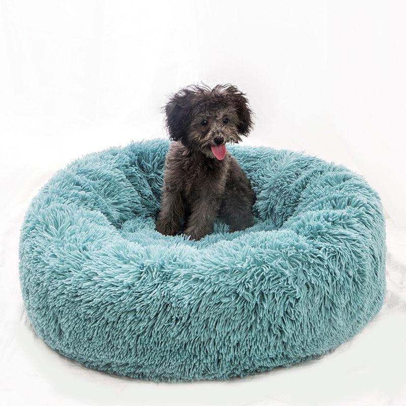 Luxury Round Pet Nest - Ultimate Comfort For Your Furry Friend