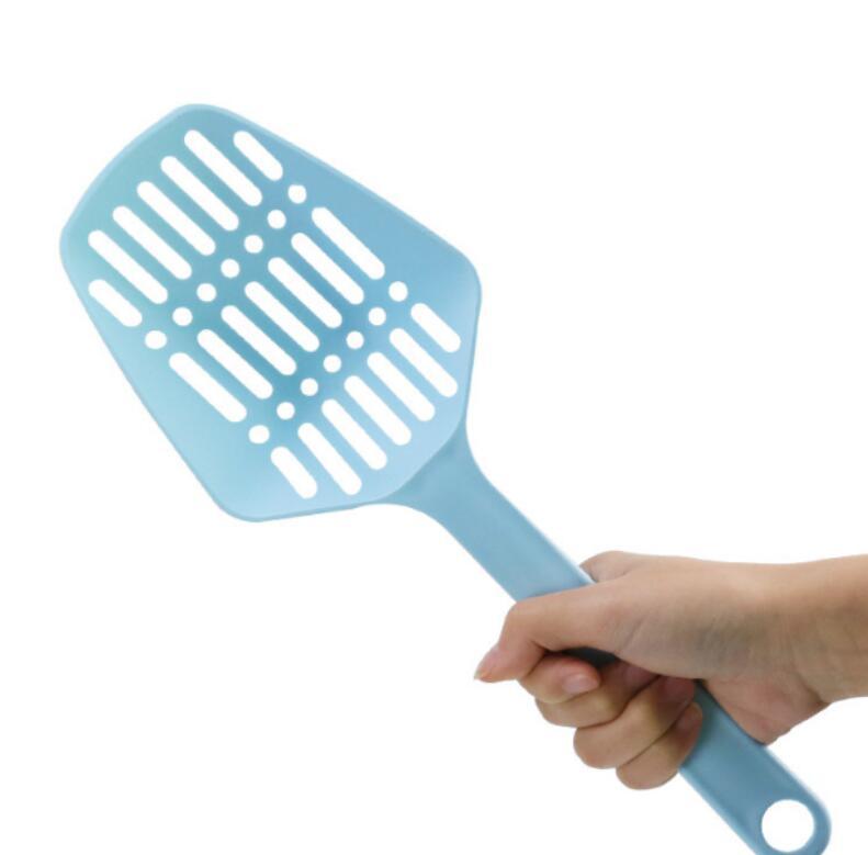 Solid Handle Plastic Pet Cat Litter Scoop